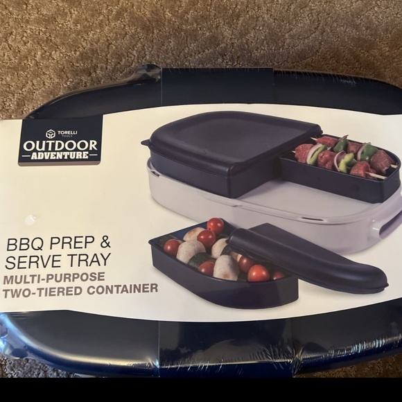 Tortelli Outdoor Adventure- BBQ Prep & Serve Tray - Picture 2 of 8